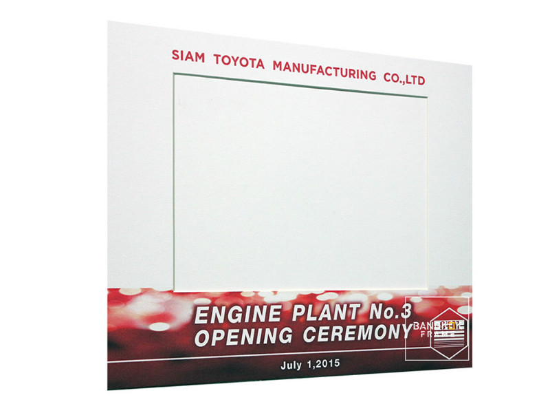 กรอบรูปกระดาษแข็งพิมพ์สี่สี-SIAM TOYOTA Manufacturing
